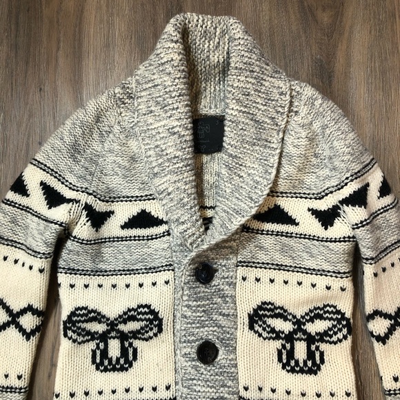 Aritzia TNA Northwest Lambswool Knit Cardigan - Picture 3 of 17